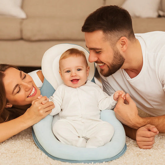 Bezpieczna poduszka wspierająca dla niemowląt | Ergonomiczne wsparcie 0,5 kg 1