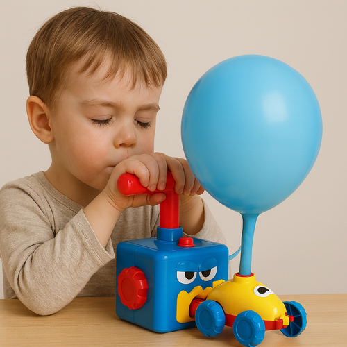 BalonoRacer – balloon-powered car