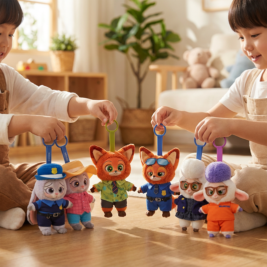 Blind Box – Urban Animal Heroes | Collectible Surprise Plush Toys